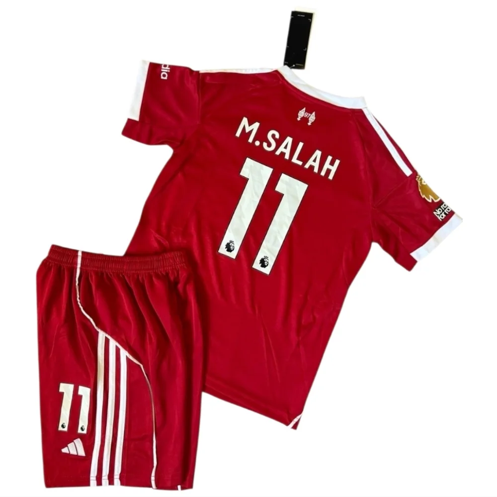 Liverpool Mohamed Salah Set for Kids 2025/26 Home - Picture 3 of 6